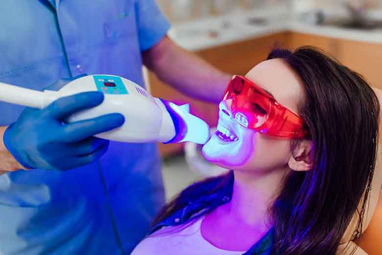 Laser treatment procedure