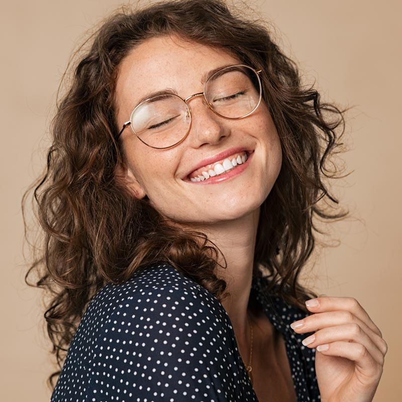 smiling young woman