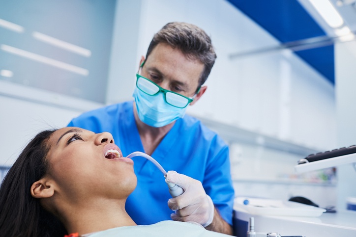 Dental checkup focused on maintaining oral health and saliva production in Parker, CO